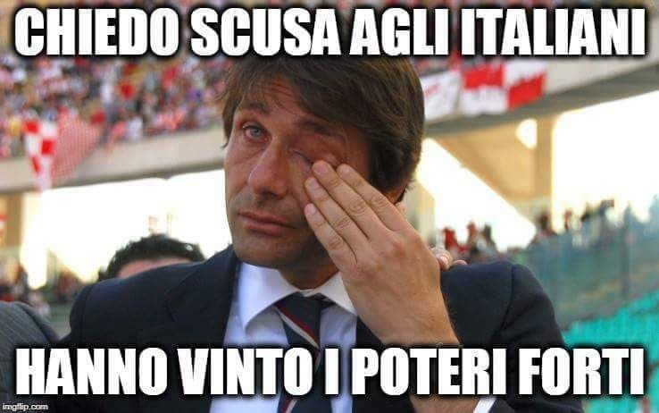 meme giuseppe conte antonio conte governo italia 2018