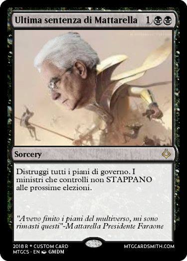 meme mattarella magic