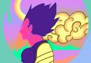 Vegeta-Vaporwave-by-Mattia-Drawings-copertina