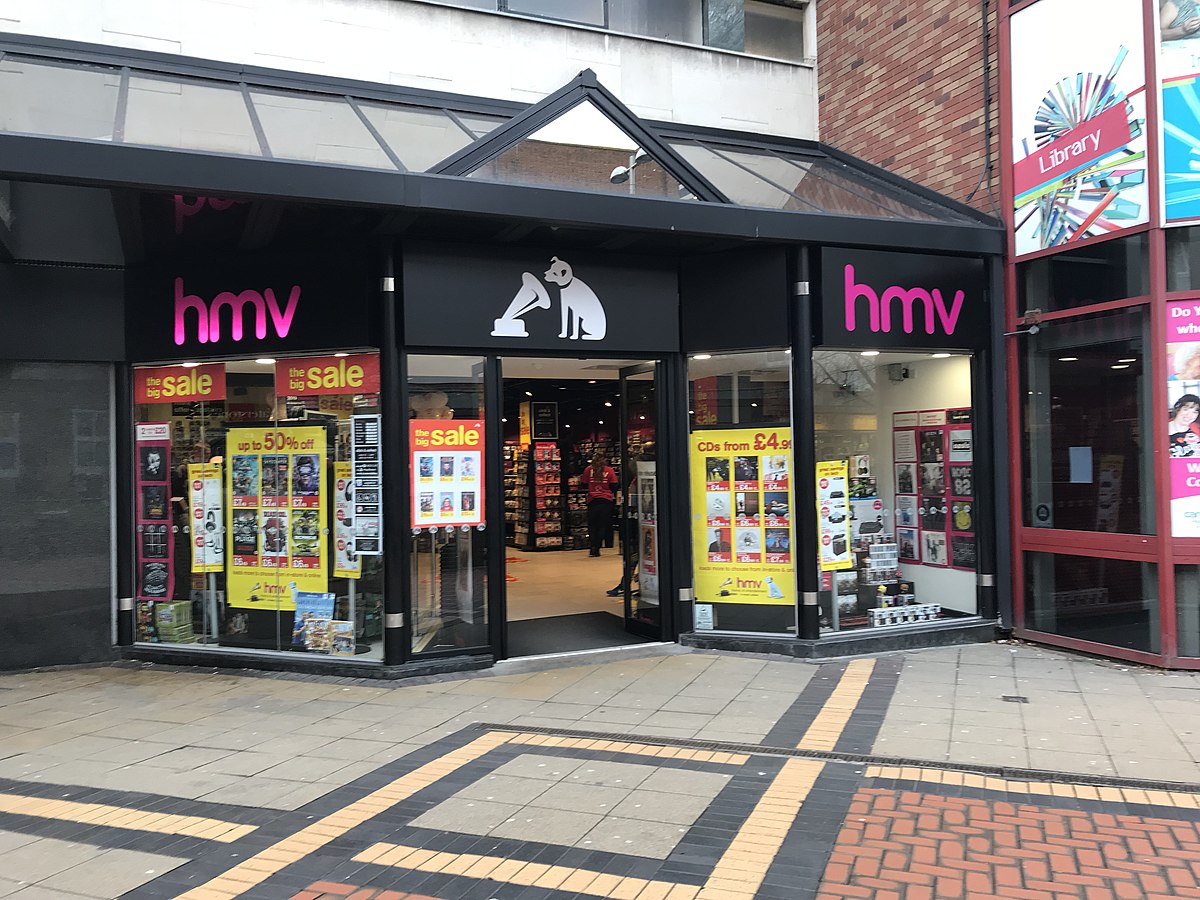 HMV catena negozi di musica